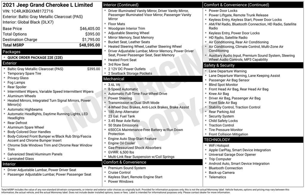 jeep grand cherokee l 2021 1C4RJKBGXM8172716 image jeep grand cherokee l 2021 1C4RJKBGXM8172716 image